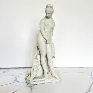 Elegant White Porcelain Figurine